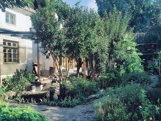 大理古城/苍山脚下/老式庭院改建,砖木结构,冬暖夏凉.