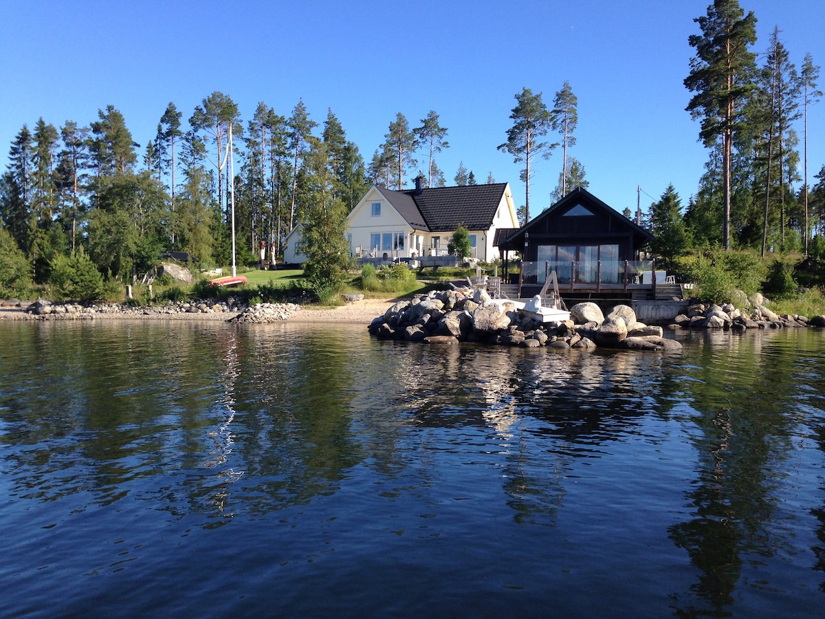 Sjöstuga海滨小木屋