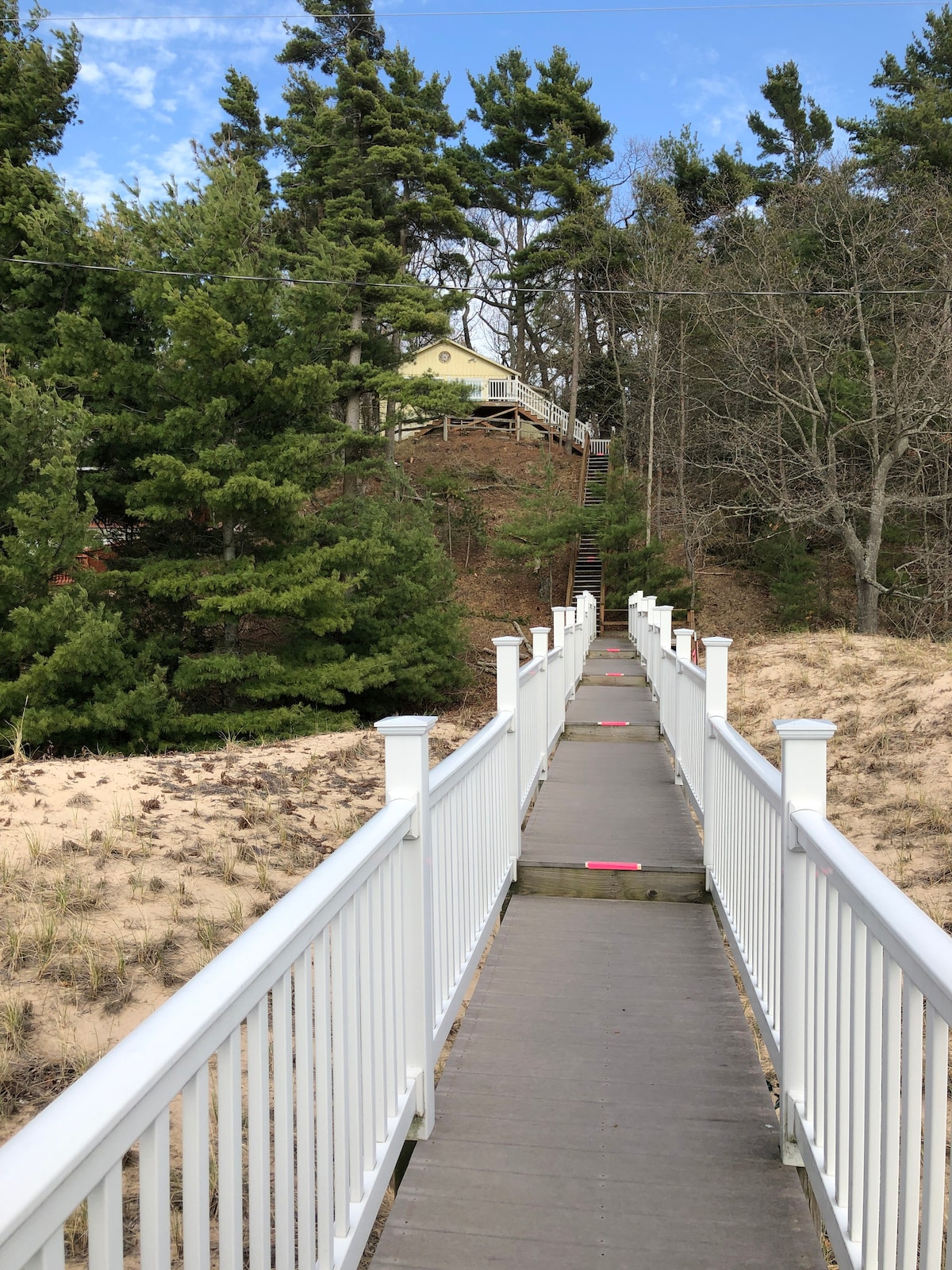 密歇根湖， Pentwater Cottage - Lake Front