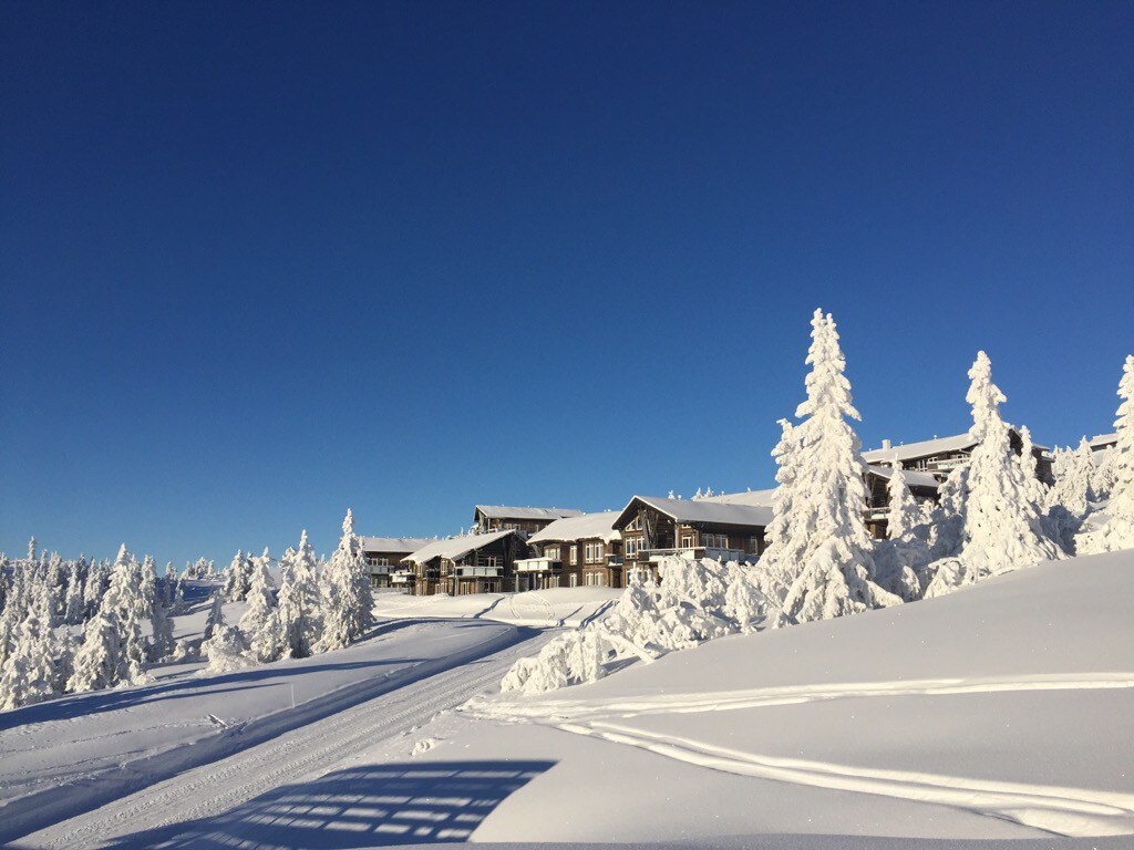 Norefjell ，全景，滑雪出入。