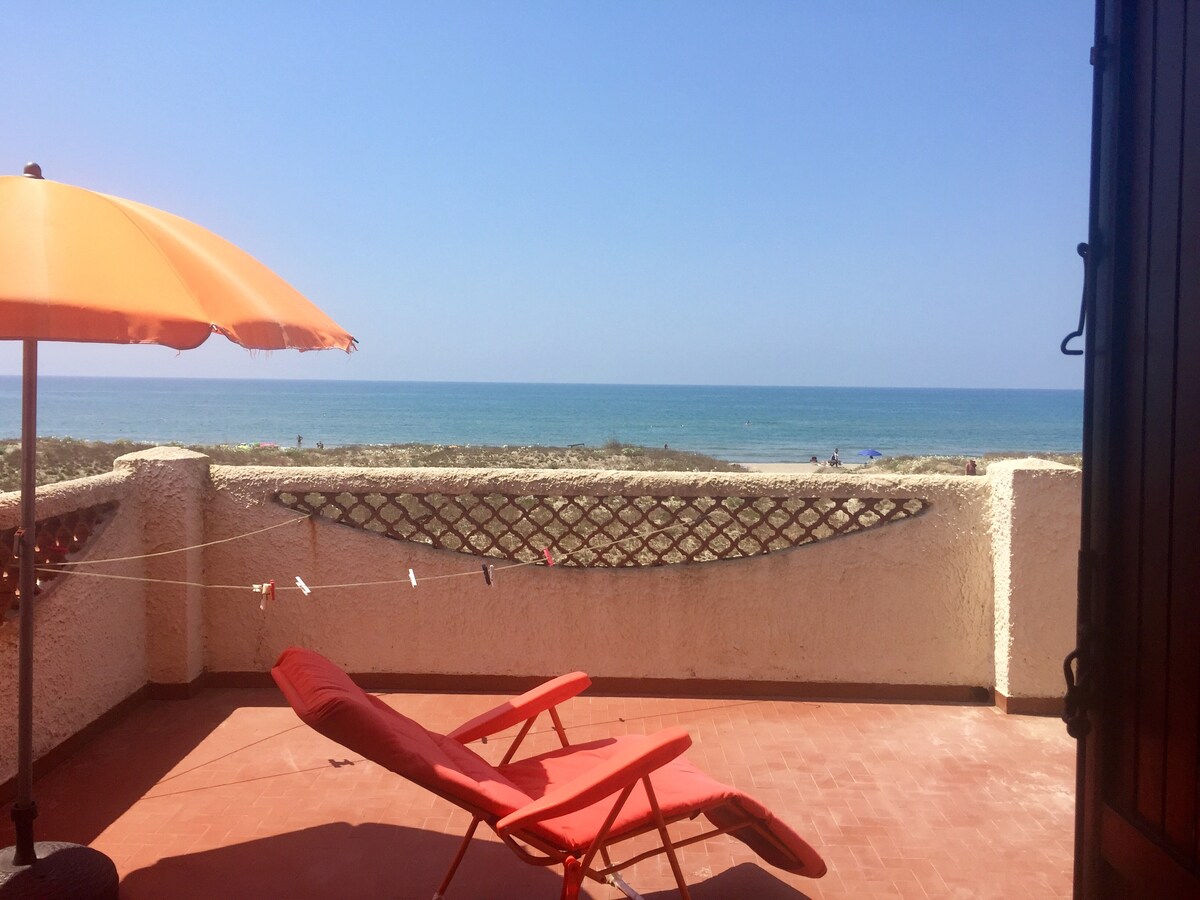 Villa sul mare (on the beach) in Marina di Ardea