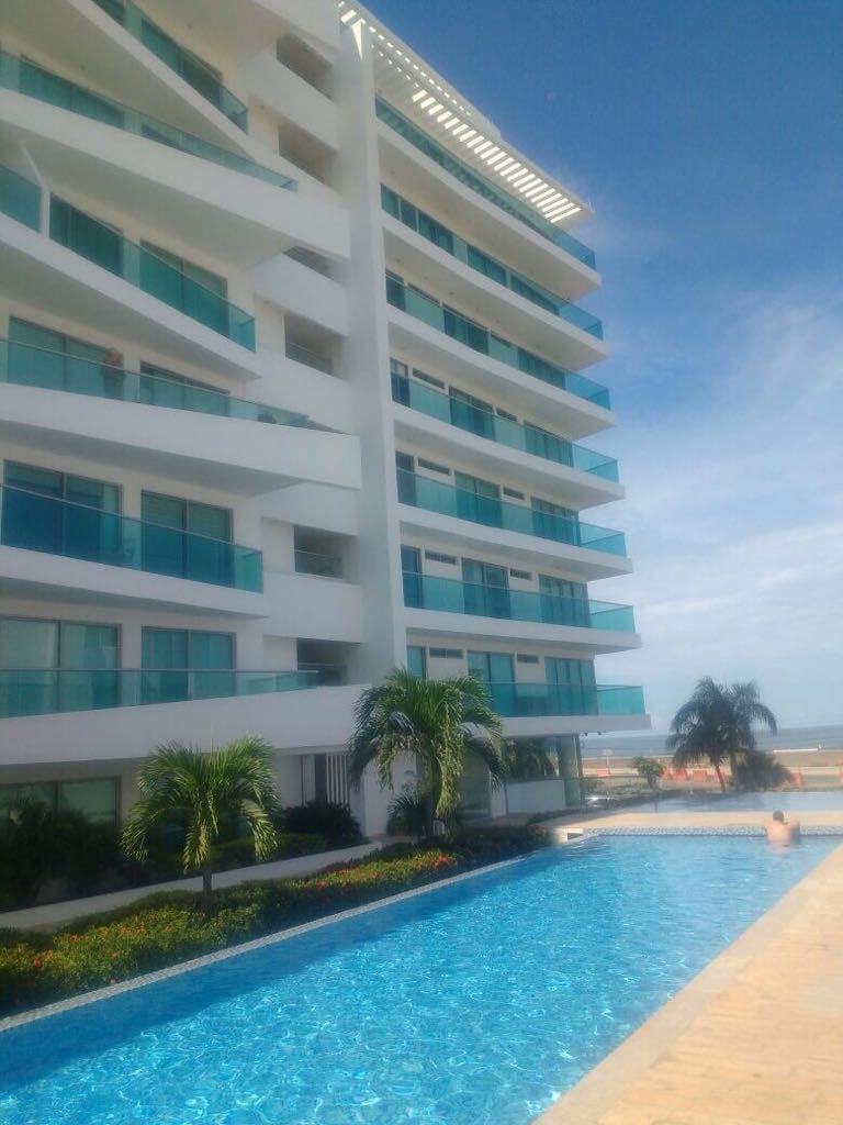 Hermoso y acogedor apartamento frente al mar.