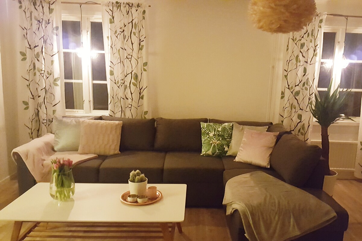 Sörgården -全新装修的客用公寓，可入住1-4人。