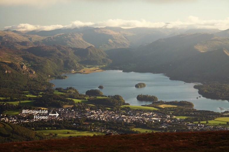 Borrowdale House in Keswick, the Lake District