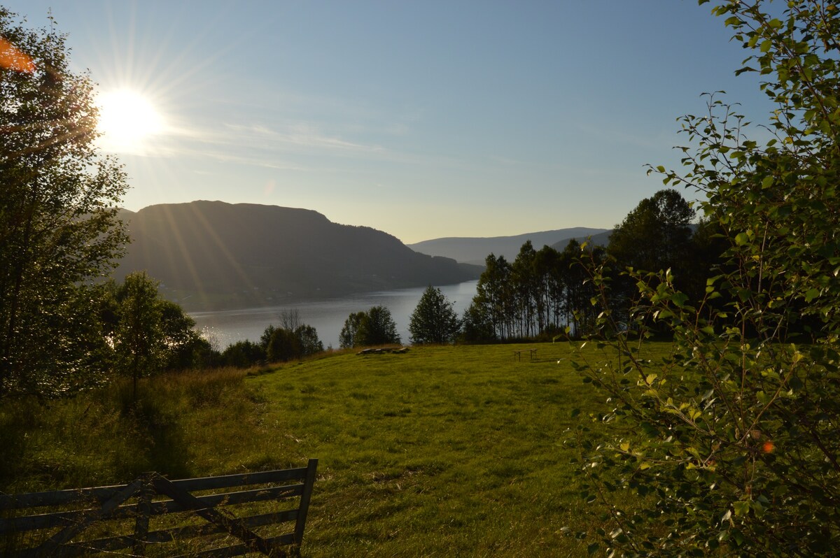 Panoramautsikt i Valsøybotn