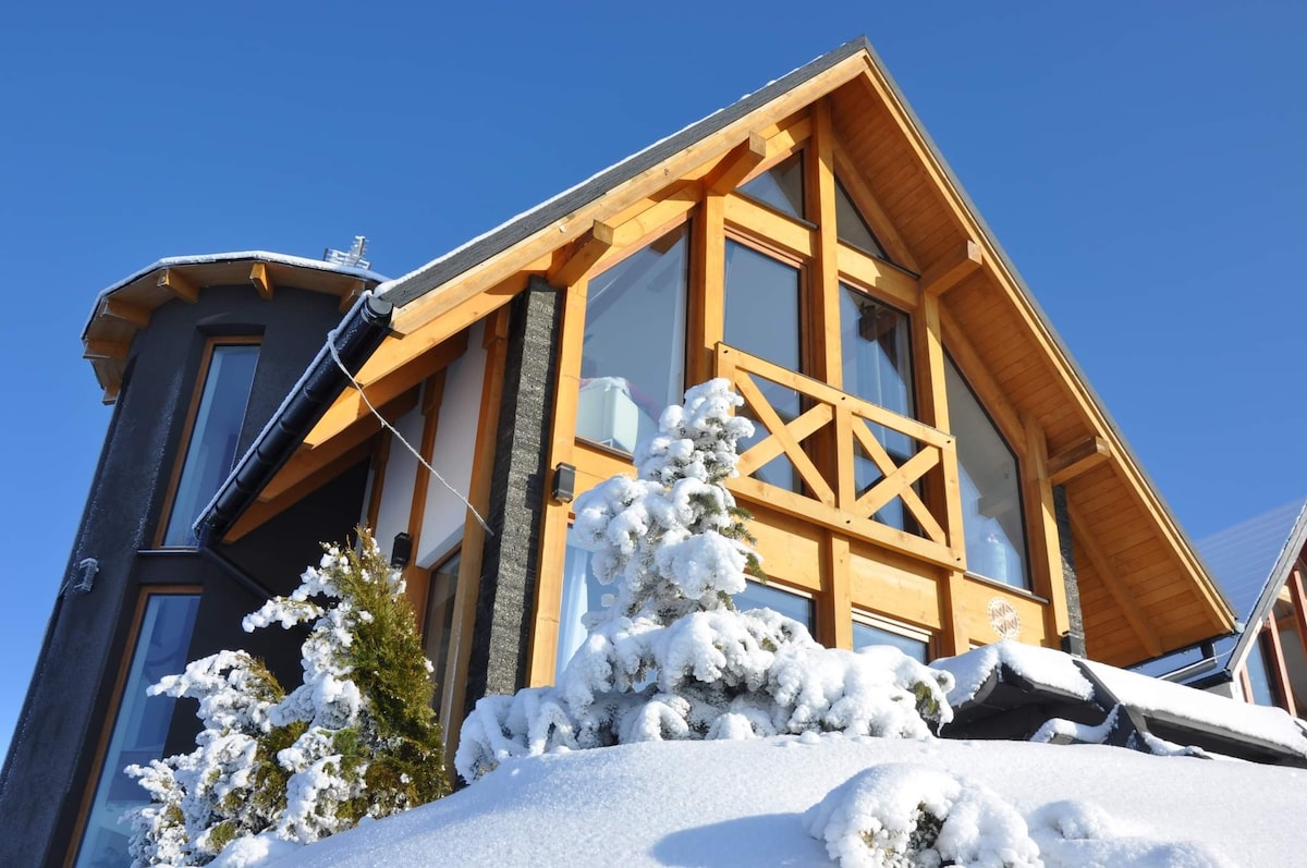 Lux Houses domek z widokiem na  góry Tatry