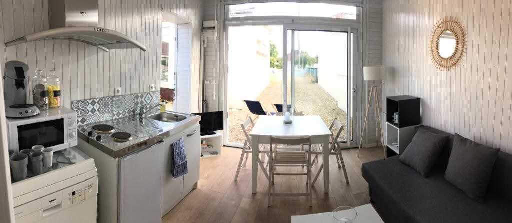 Stella-Plage单间公寓，可容纳4人，靠近海边和Touquet