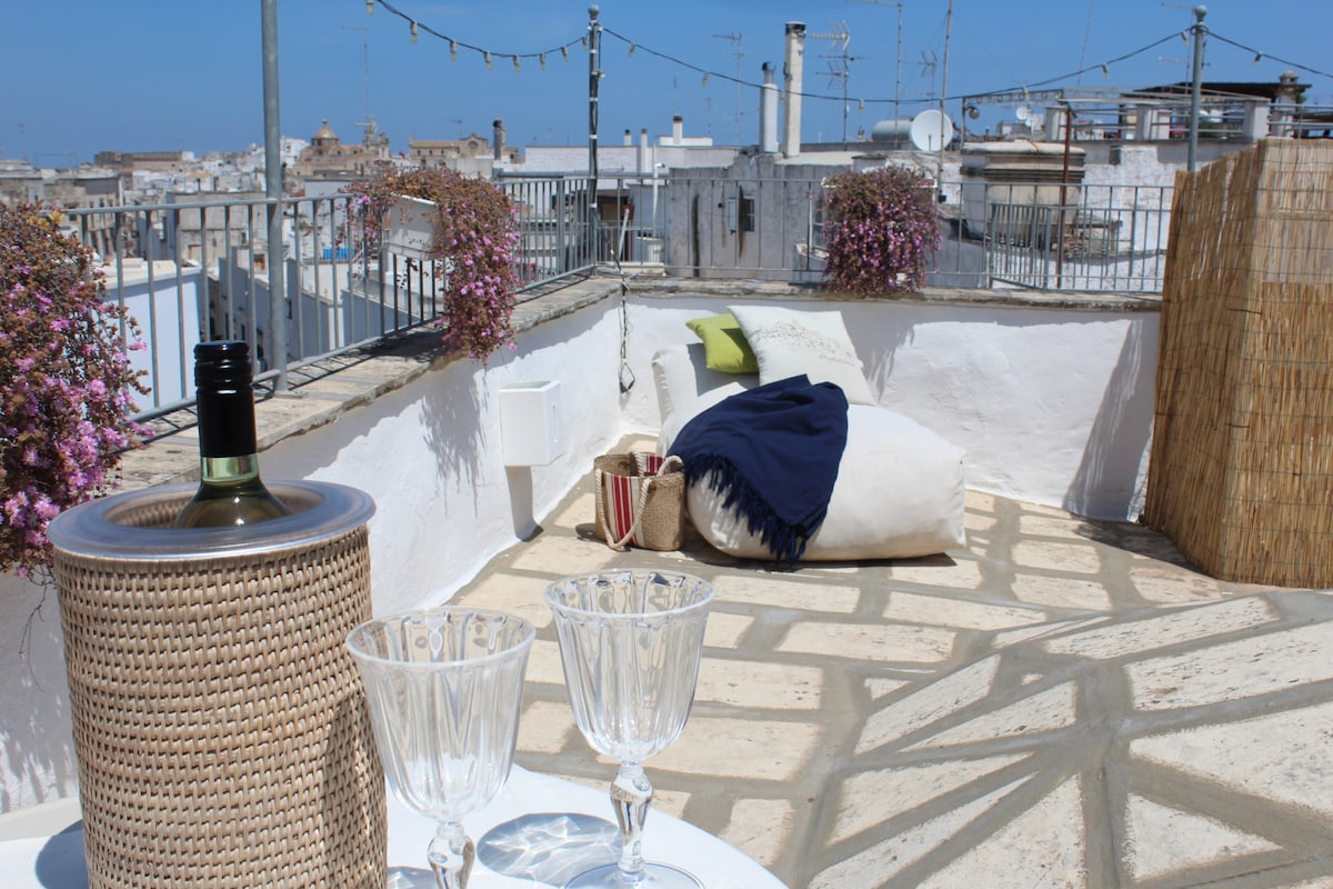 L'Angolo di Ostuni-Home&Terrace X4, EasyParking&A/C