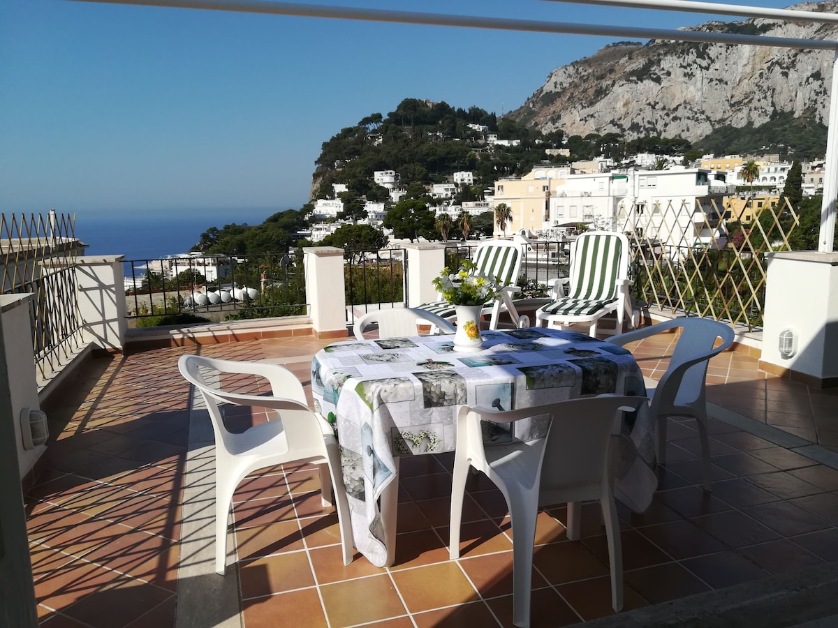 「La Terrazza di Eduardo」Casaissima Central, Capri