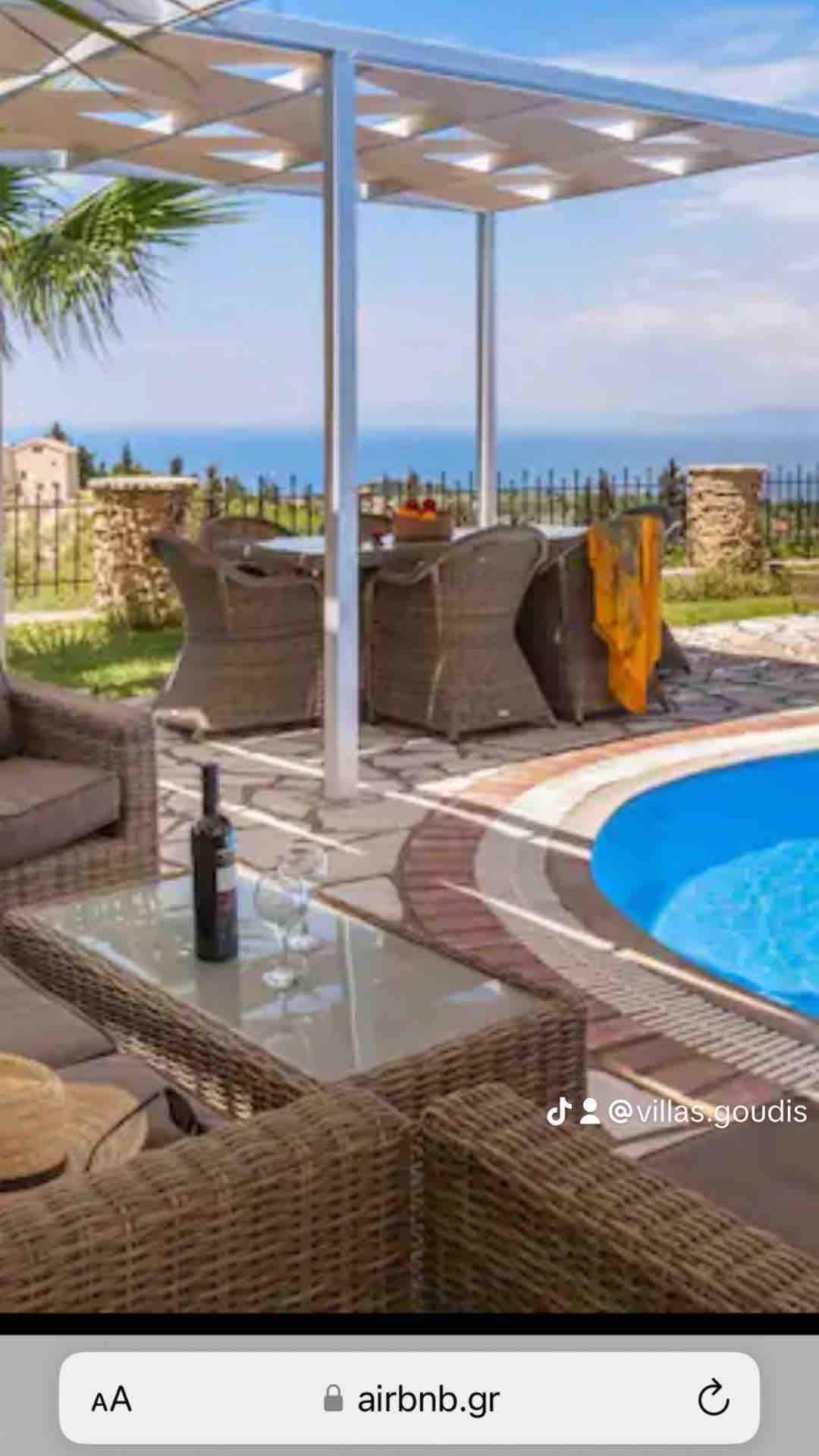 奢华别墅Thanasis ，带私人泳池和景观