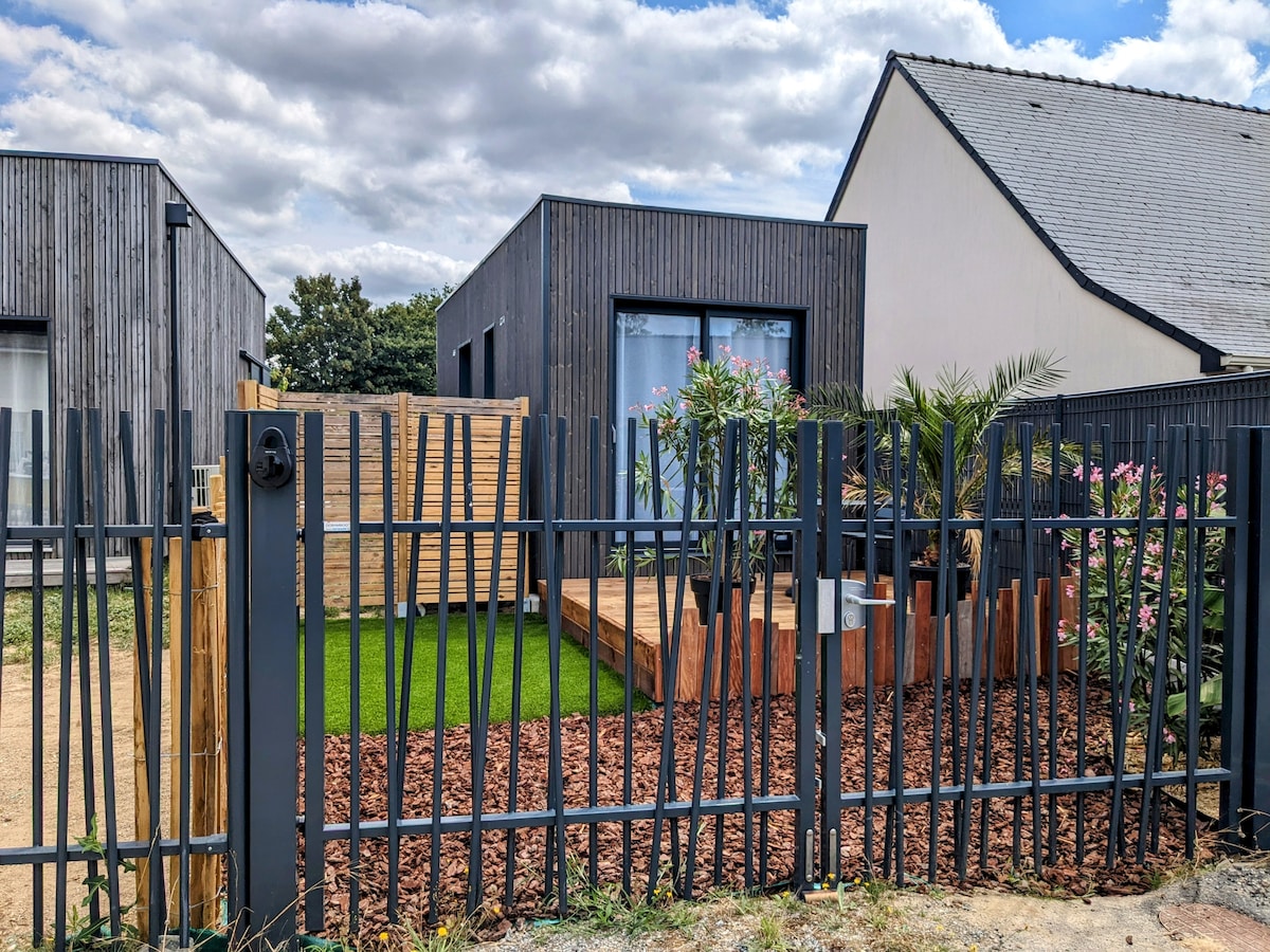 La Woody Nantes, studio avec jardin privatif