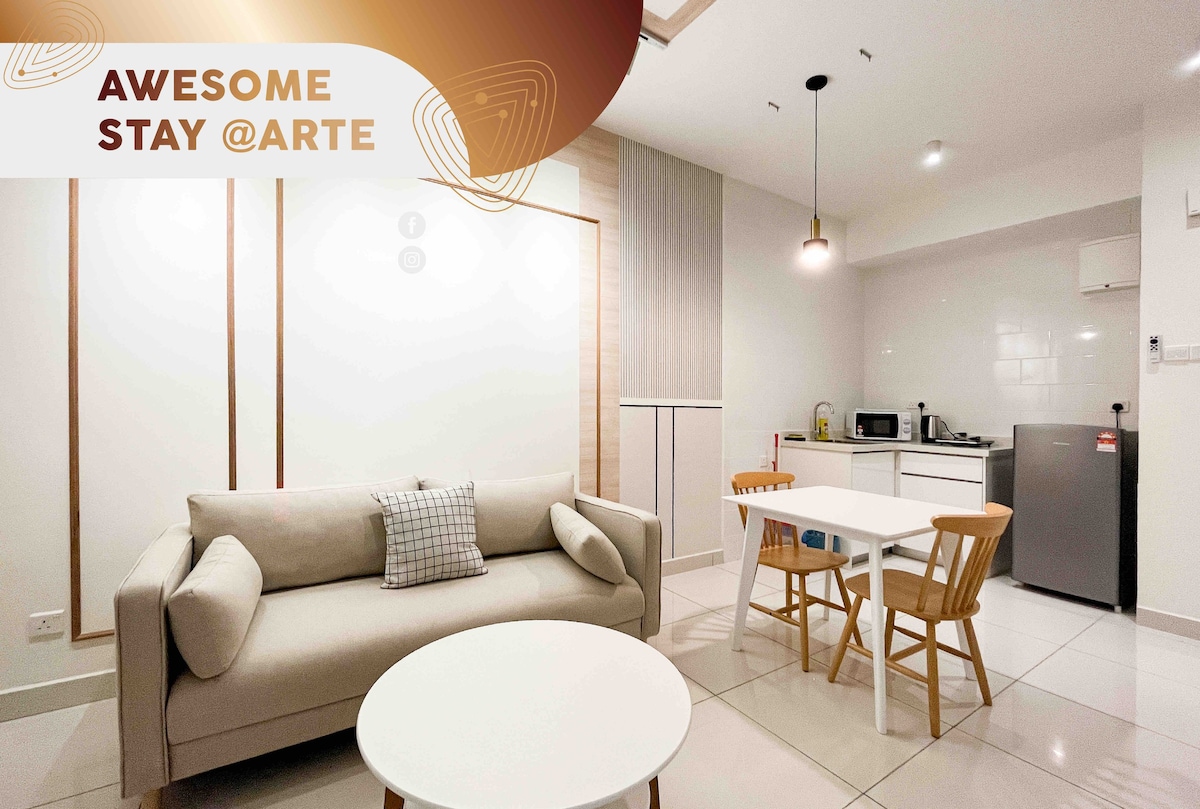 1BR Comfy Suite@ Arte Mont Kiara