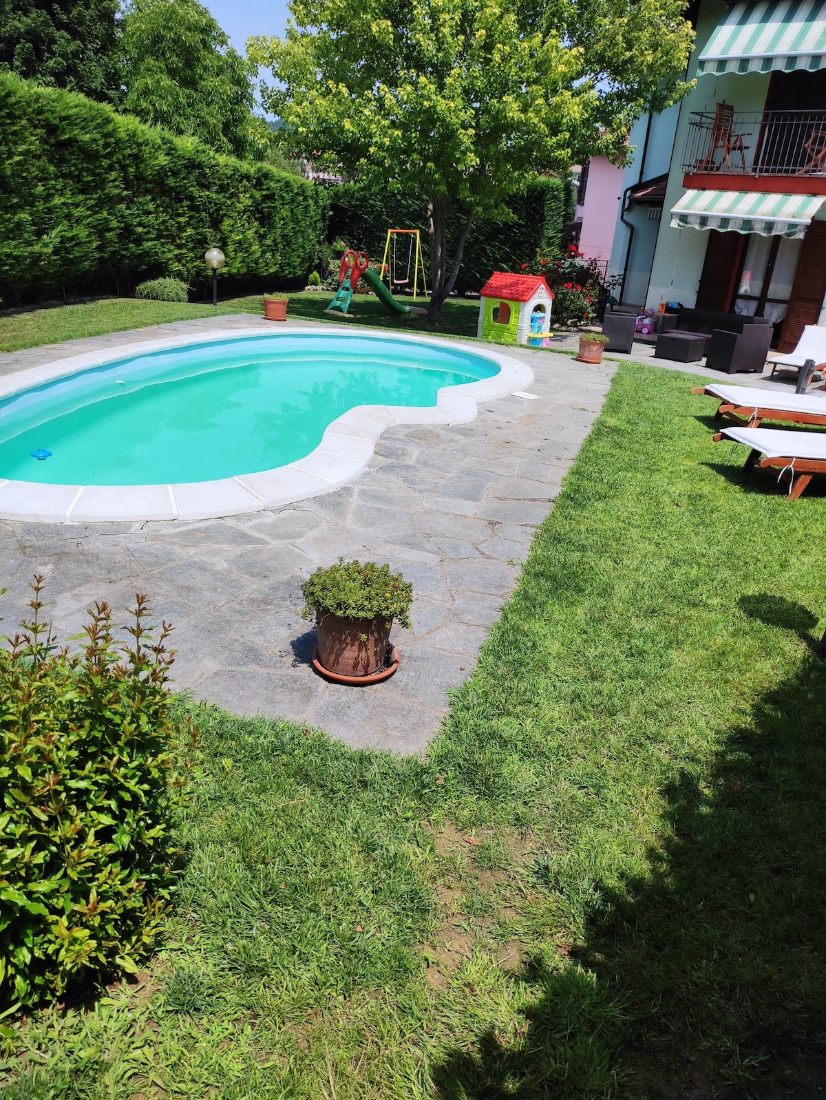带私人泳池和花园的Soave别墅