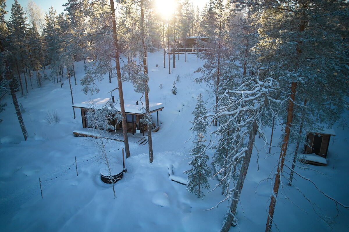 Uusi huvila Kallavedellä