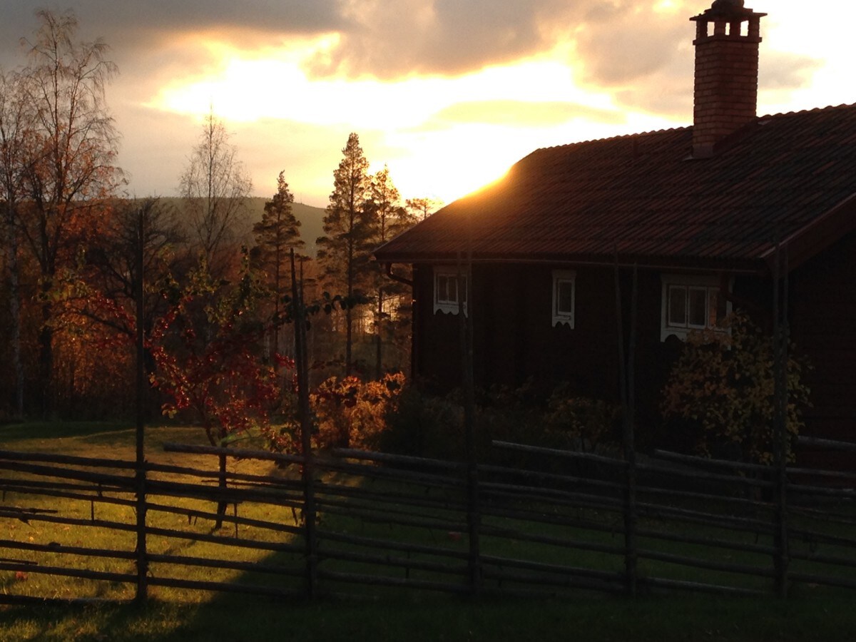 真正风景如画的山谷农场， Leksand ， Siljan