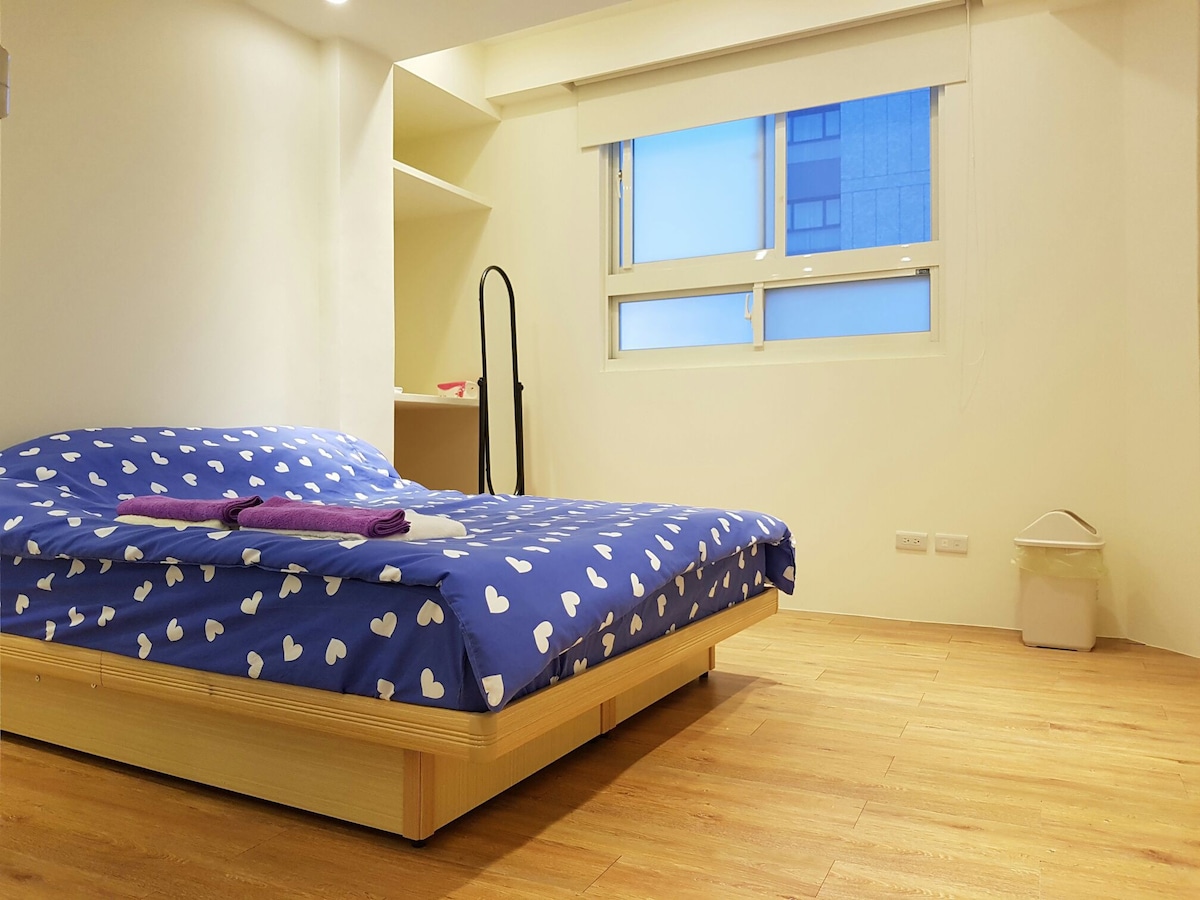 靠近地铁站@士林温馨舒适的3卧室迷人公寓