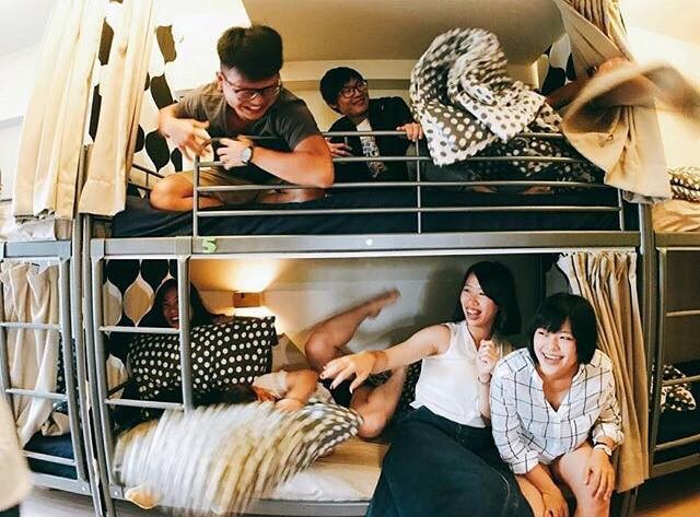 Loft18 Hostel 陳倉客棧 四人房(上下舖)Bunk Bed  Quad Room