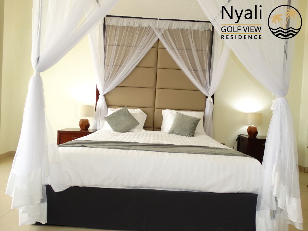 Nyali高尔夫景观住宅双卧室复式公寓