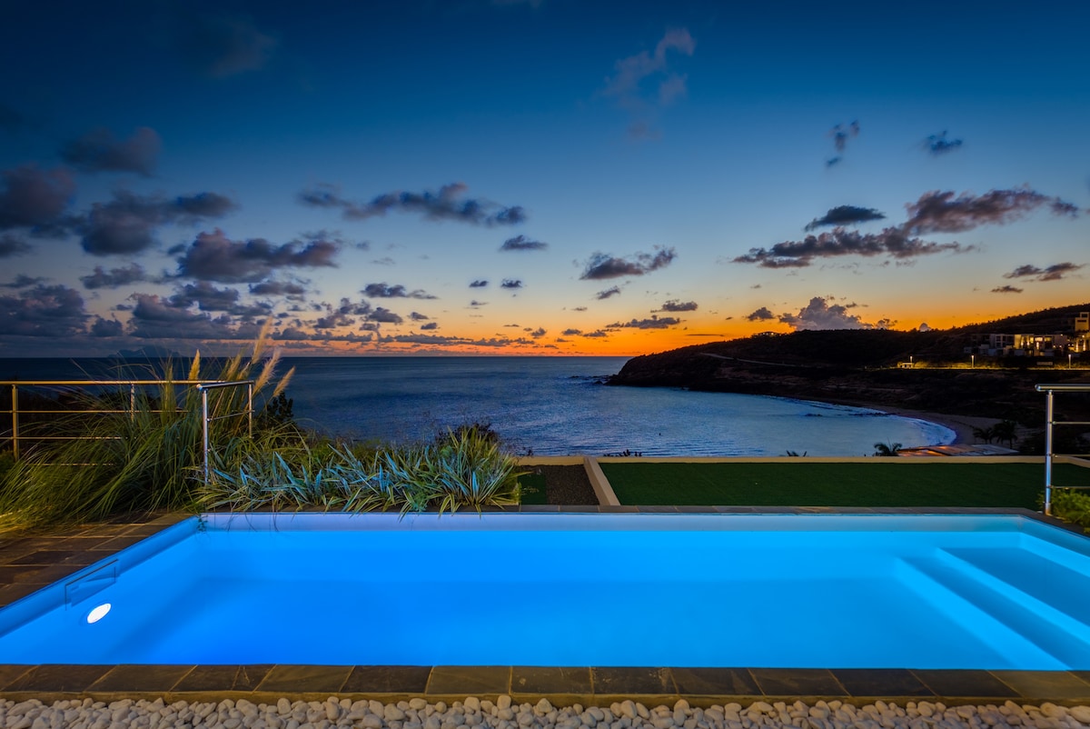 Luxueuse Villa Spring Sea - Indigo Bay Sxm