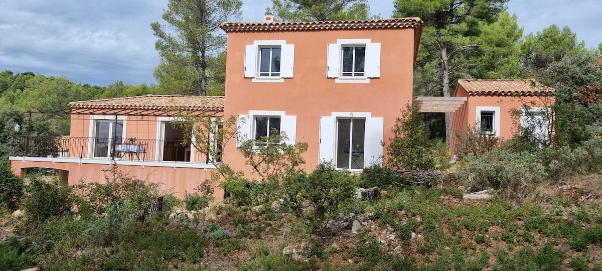 Villa provençale dans la forêt de Cézanne