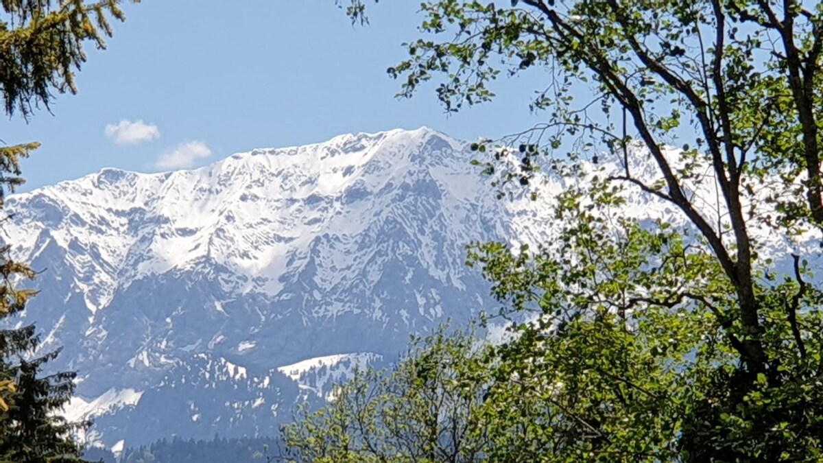 Alpspitzblick nahe der Zugspitze u. Eibsee+ Küche