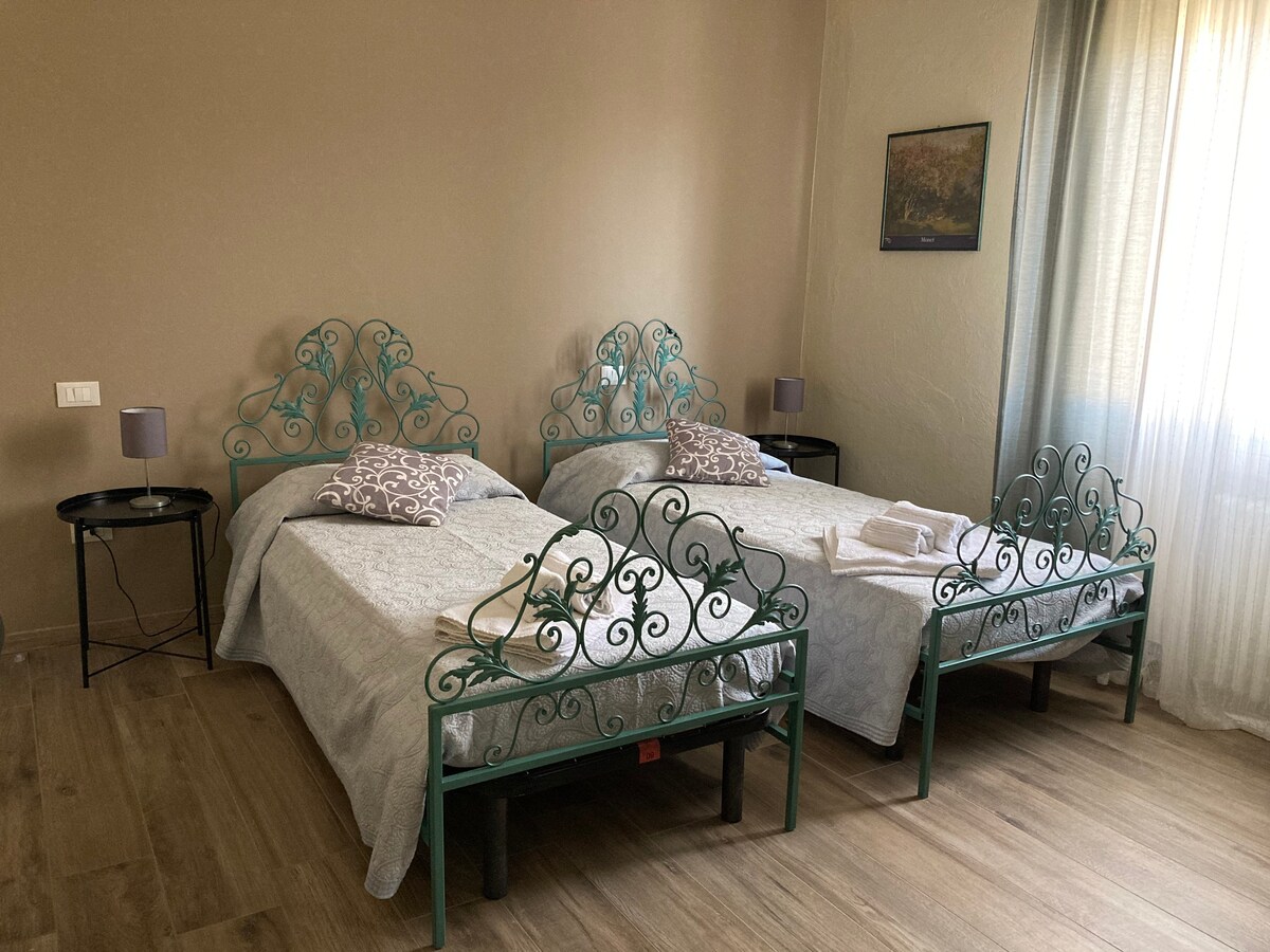 Stanza privata Verde B&B L’Airone