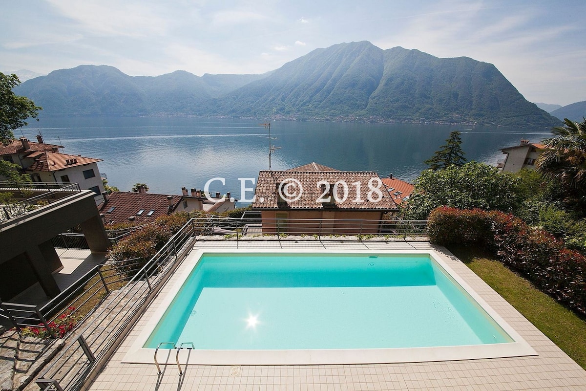 Cà Regina 2 Apt-Pool-Sala Comacina-Lake Como-Italy