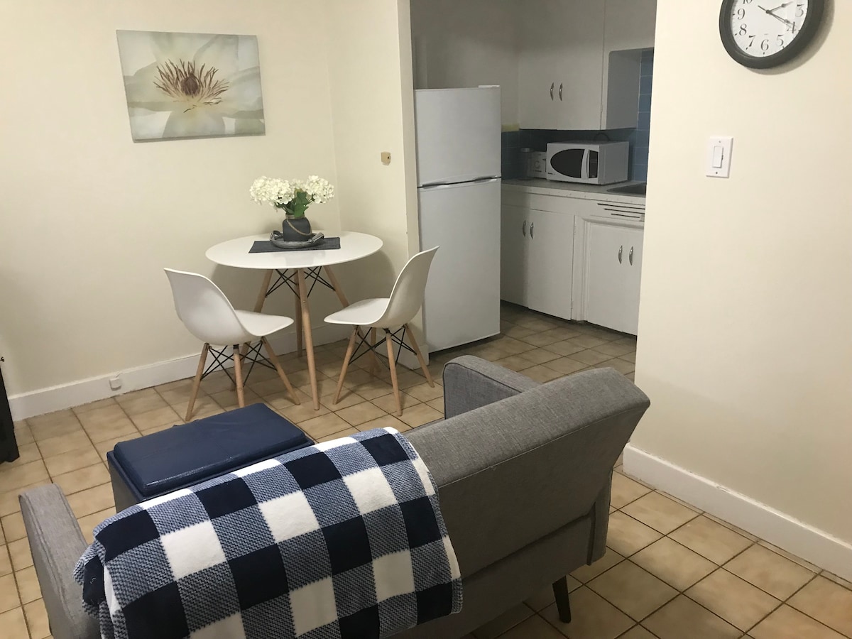 Wonderful one bedroom unit close to downtown