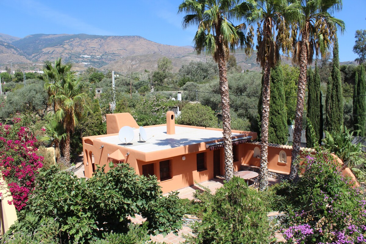 Alcazaba, tranquil oasis amidst dramatic mountains