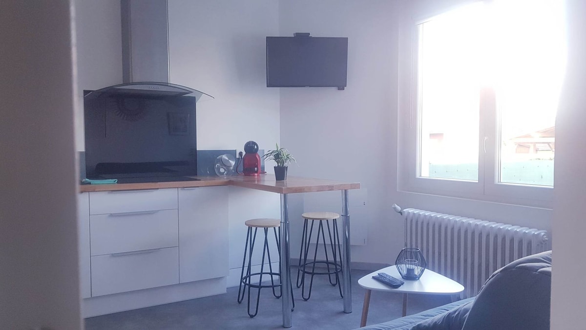 Appartement avec cour privative