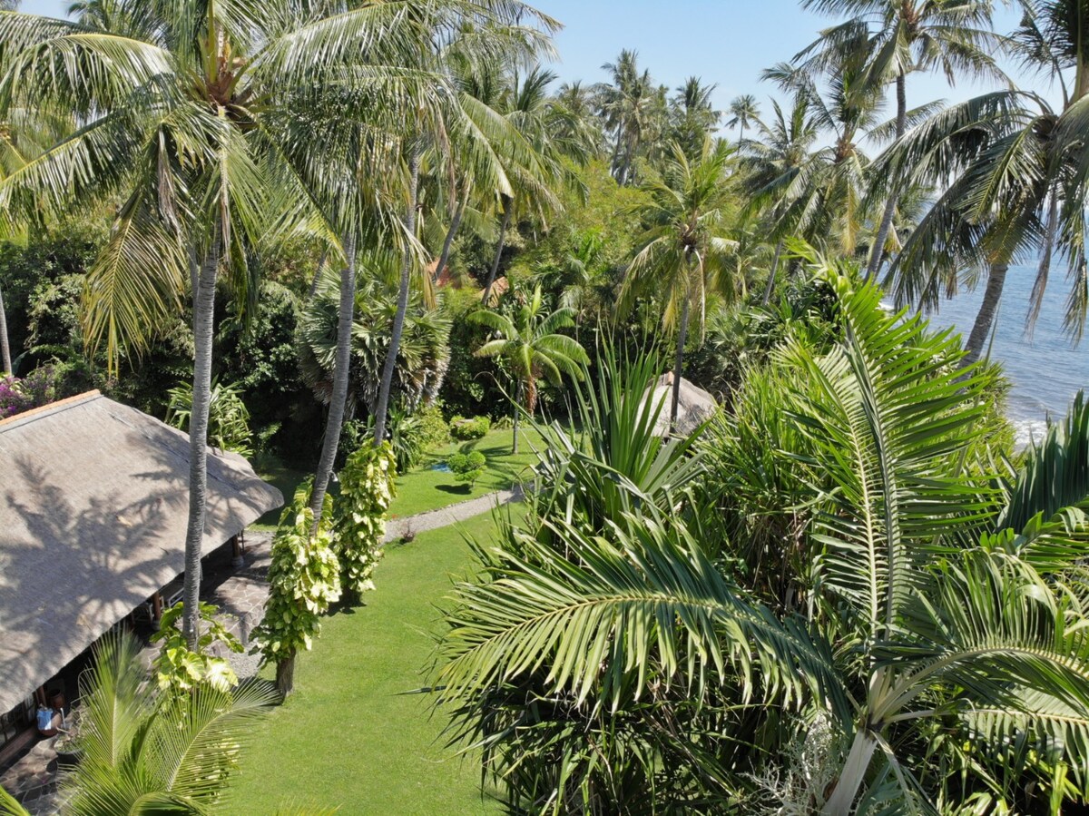 巴厘岛奇利克斯海滩花园Jepun别墅