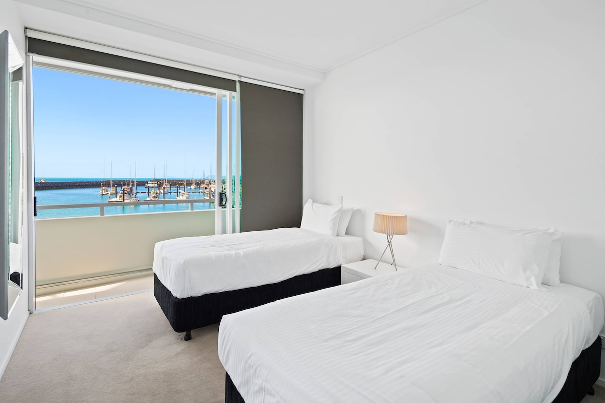 豪华双卧室-高级海滨公寓