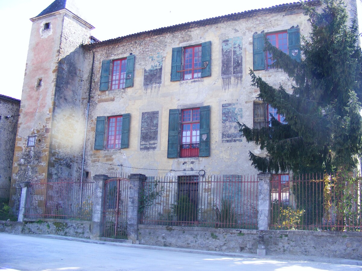 13th Century Cathar Chateau, Near Foix in Belesta