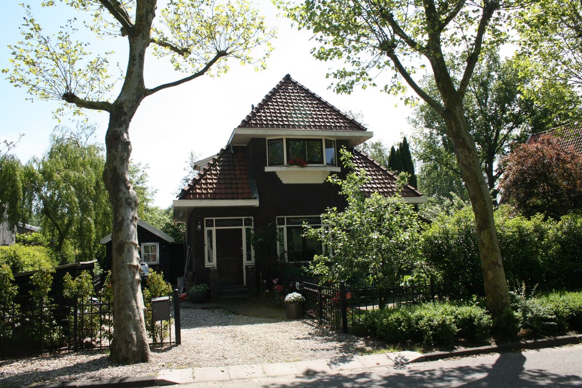 阿姆斯特丹独立别墅-免费停车位和自行车
