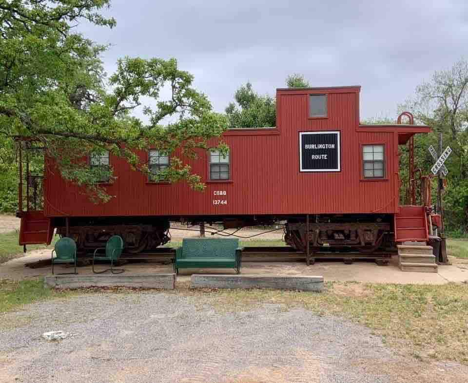 66号公路俄克拉荷马城1925 Red Caboose