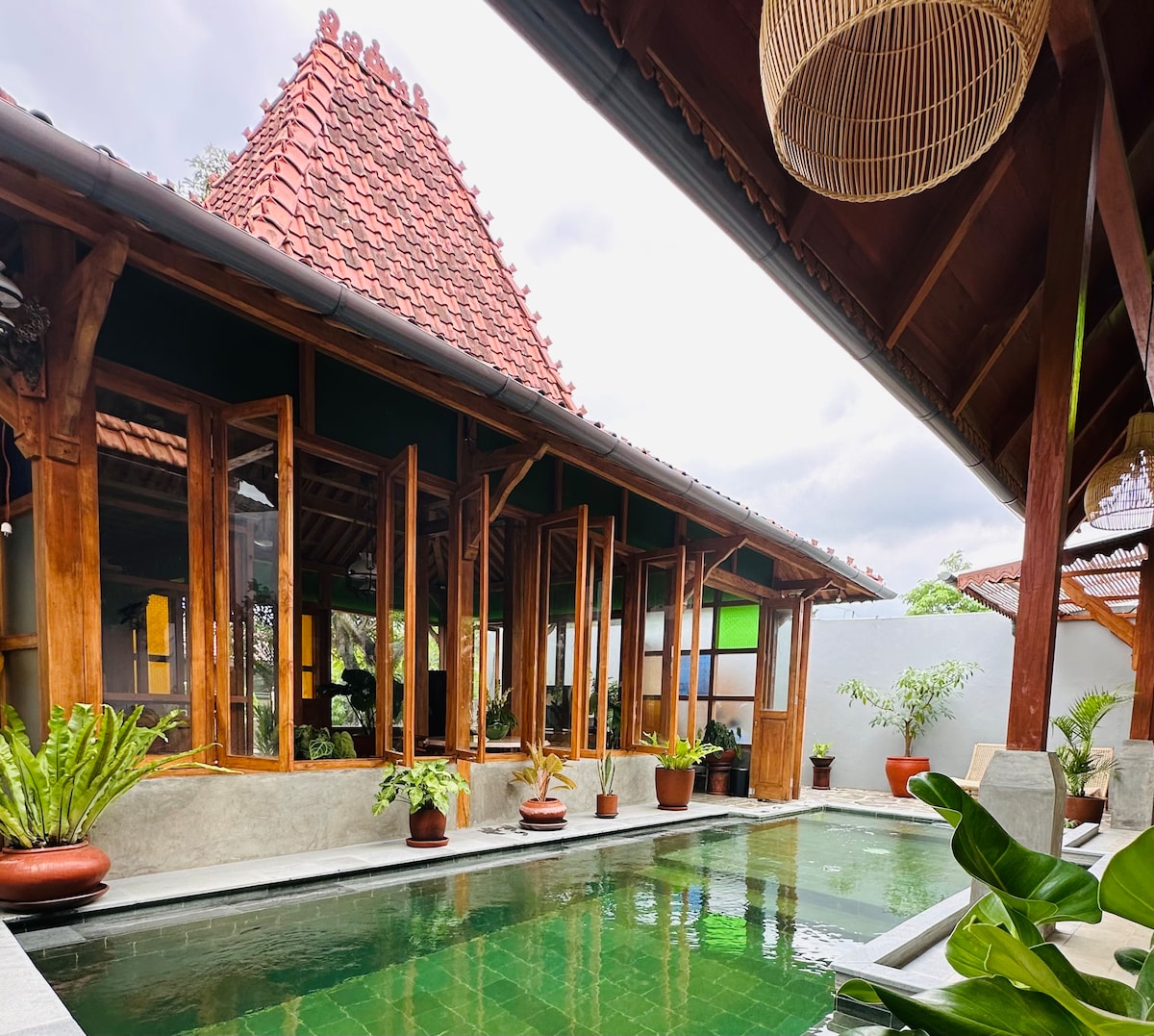 Omah Jago luxury homestay with private pool