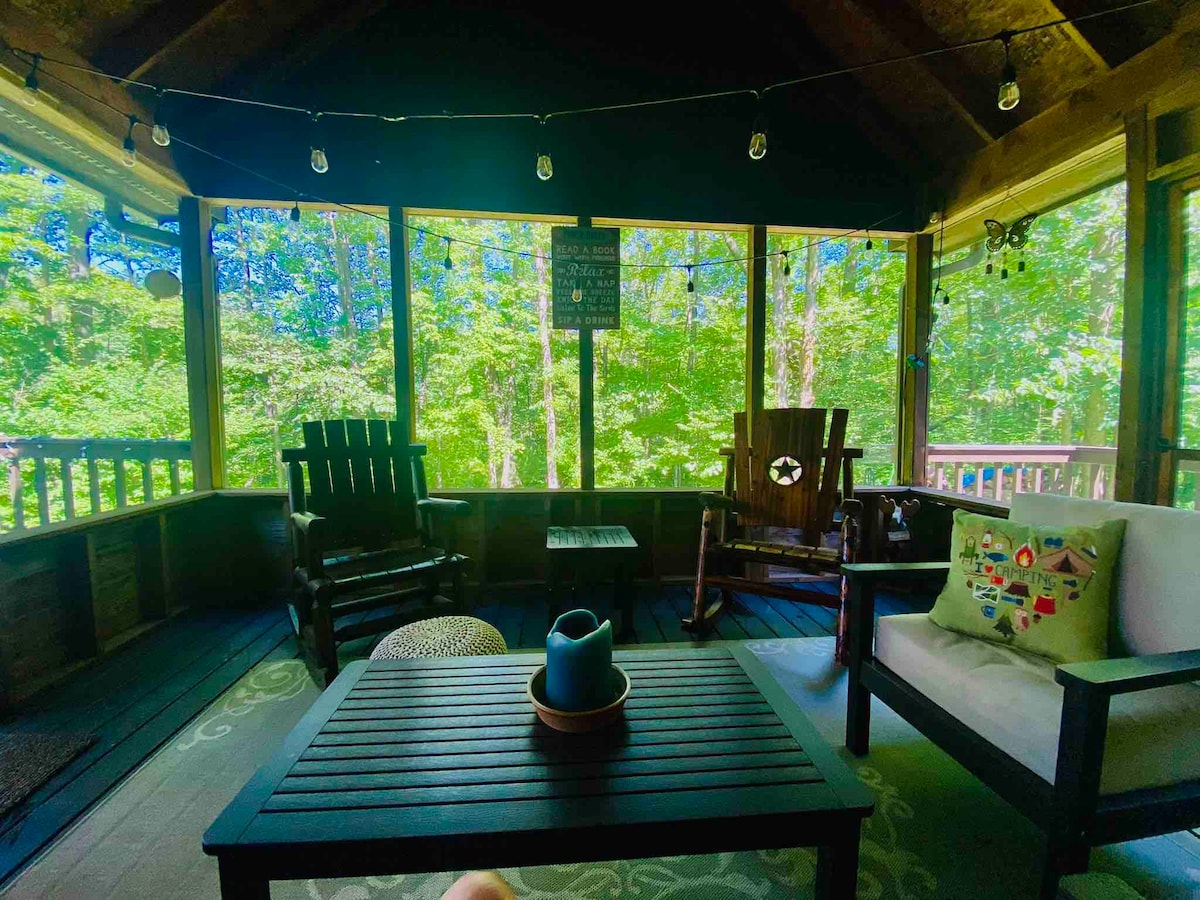 舒适的湖滨度假木屋：美好回忆的地方
