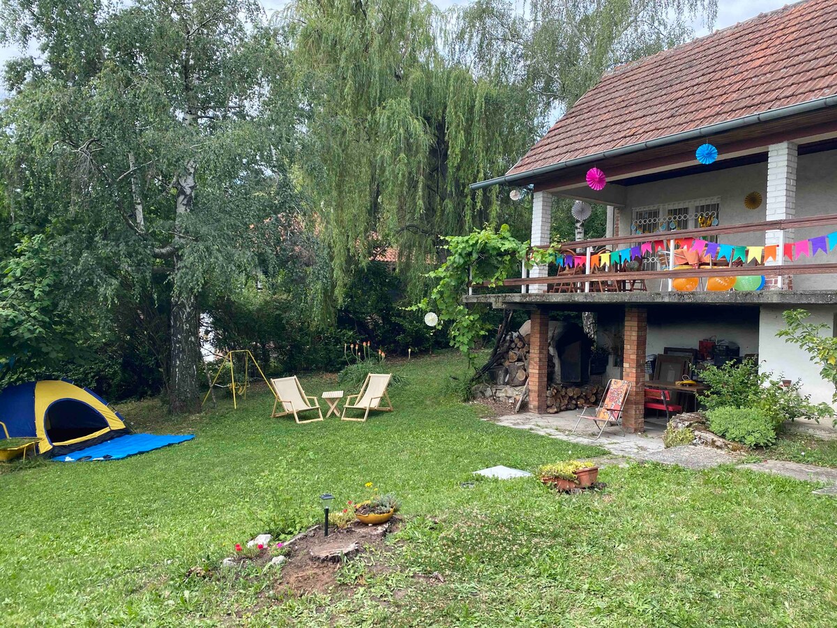 Cozy House with garden big terrace and Danube view
