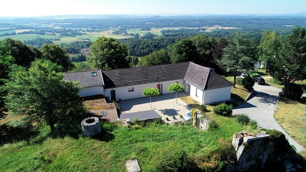 Maison du Fort de Fontain nature superb Jura view