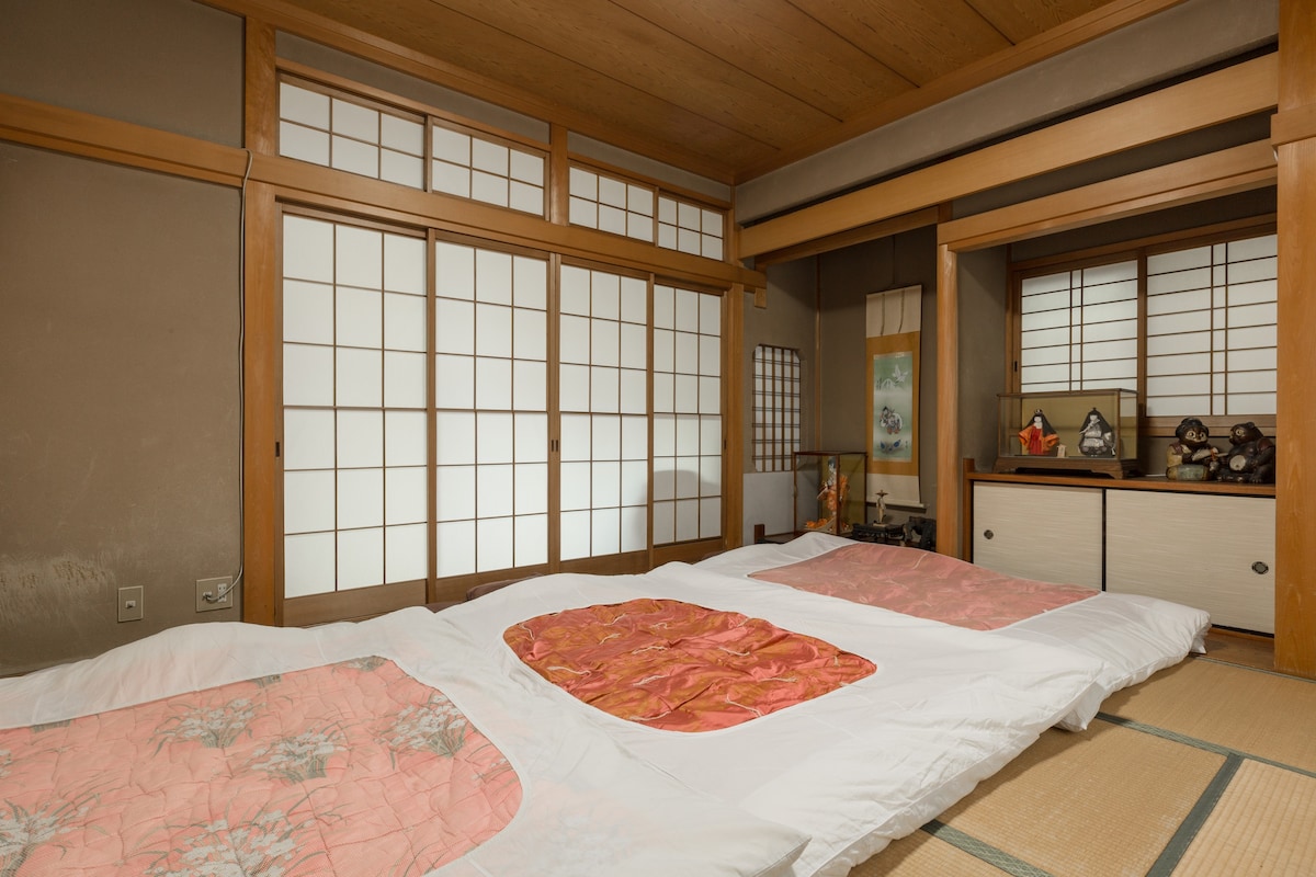 和室房間#2 伏見稲荷民宿。 位於京都的觀光景點,歡迎出差客能多加利用