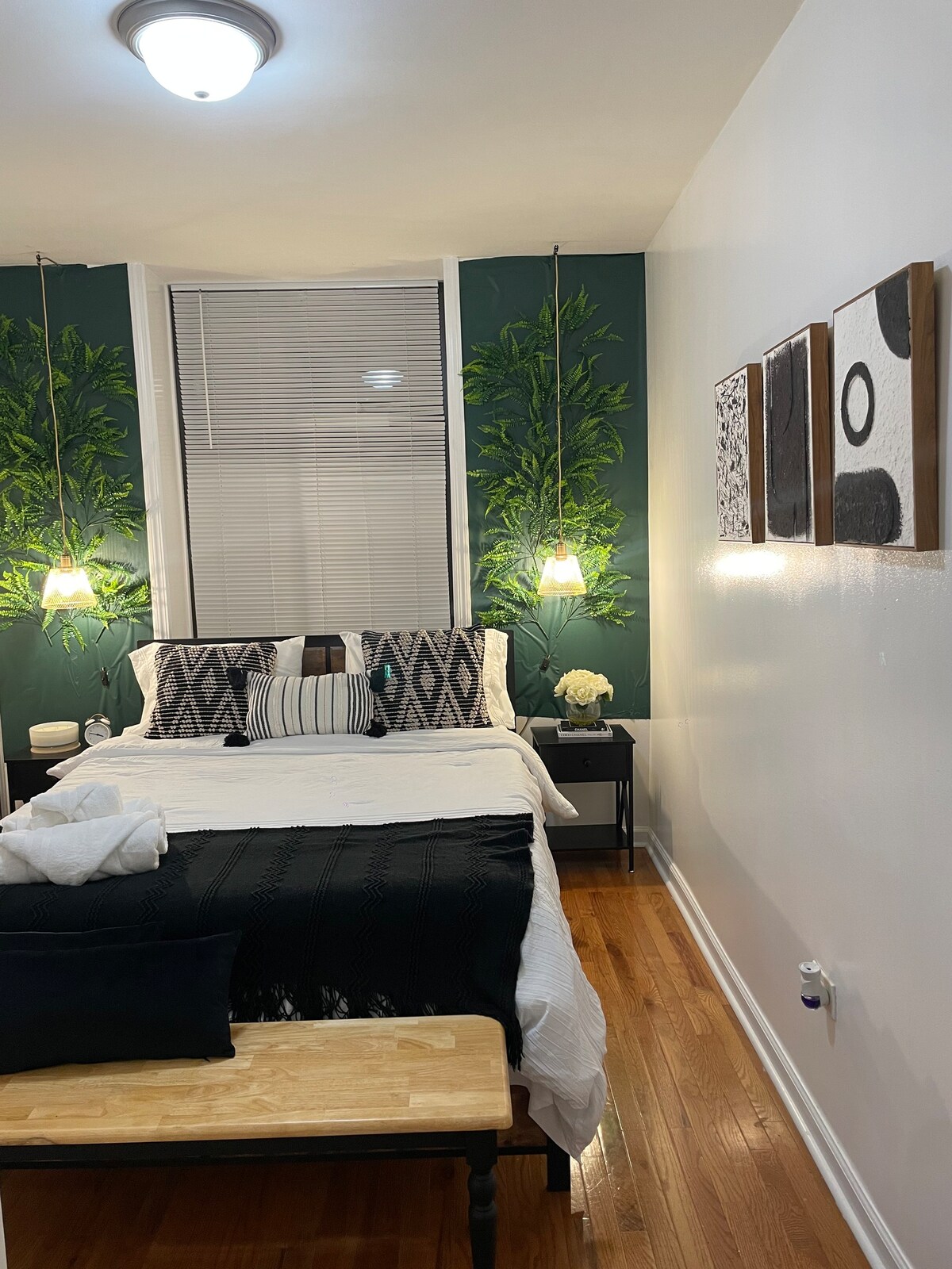 纽约令人惊叹的舒适双卧室公寓！