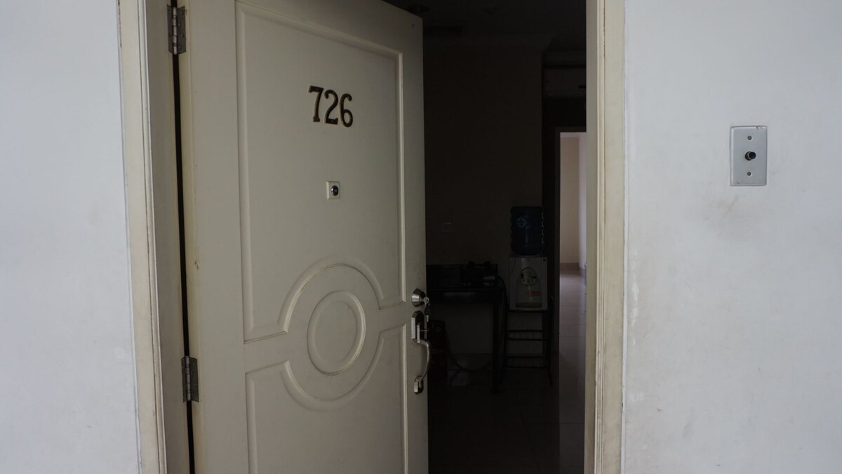 Unit726 Apartemen diJantung Kota Manado.Strategis.