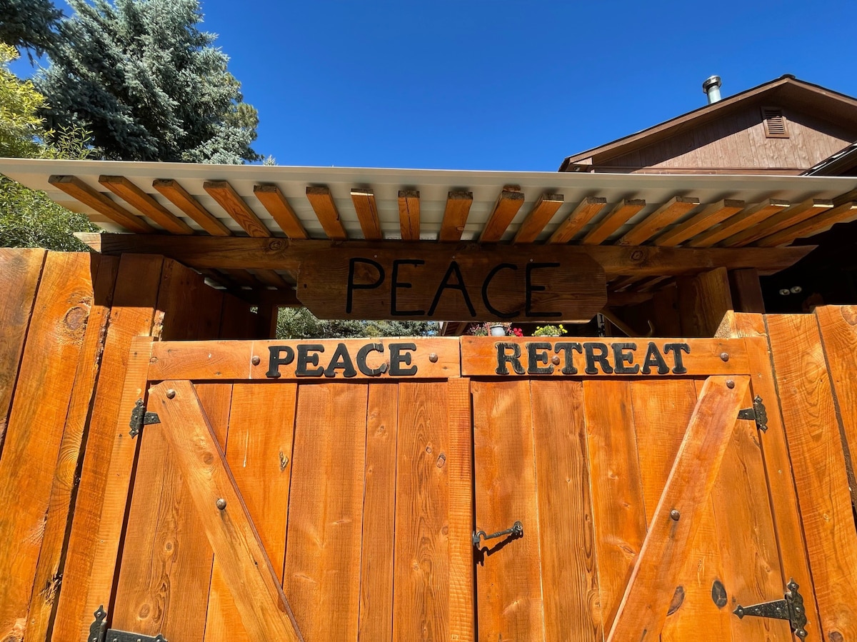 萨克拉门托山脉的Peace Retreat ！