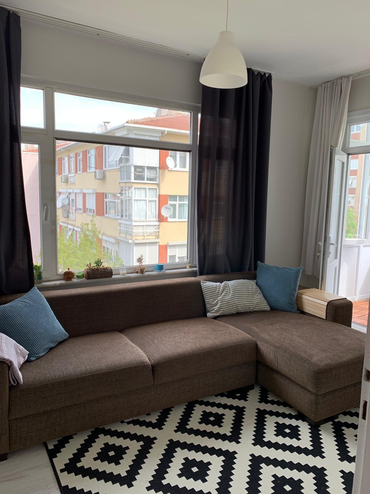 Bright Apartment close to Kadıköy Center