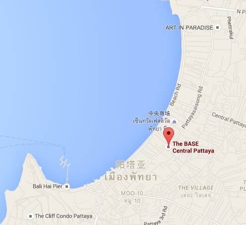 N7 网红公寓Thebase一卧,芭提市中心无边泳池 ，200米到海边