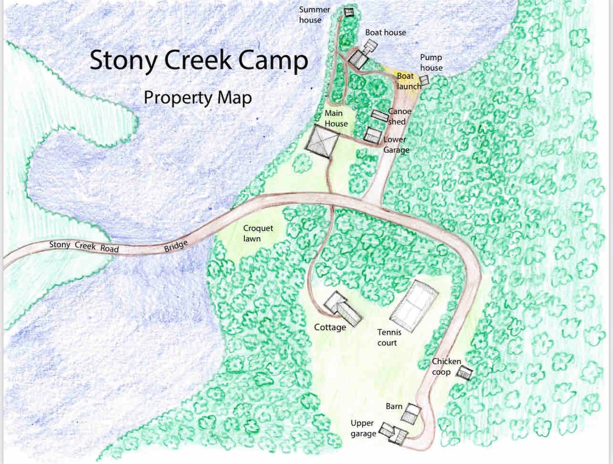 Stony Creek Camp near Saranac Lake