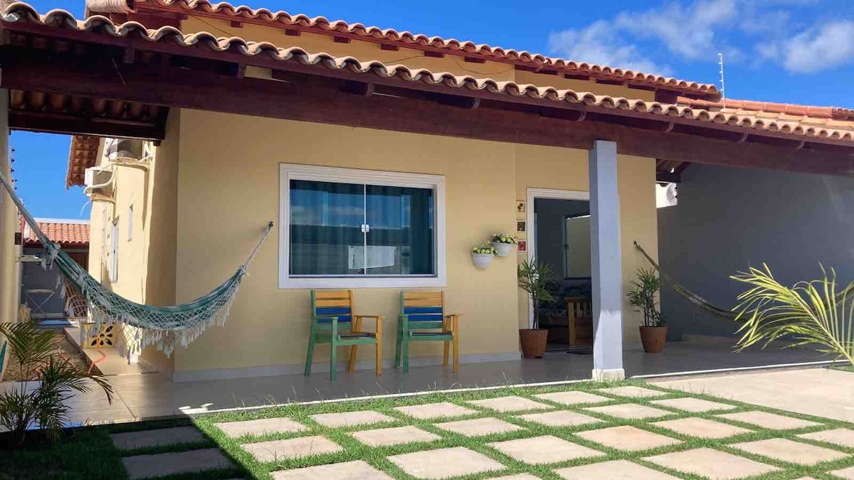 3 Quartos c suíte/ar/piscina/wifi CASA AMARELA I