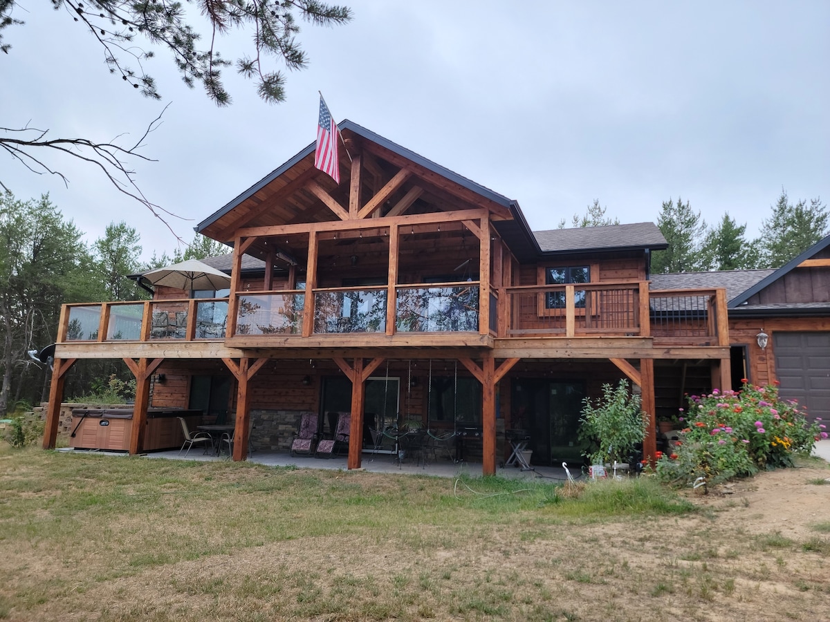 The Land in the Pines-Cabin