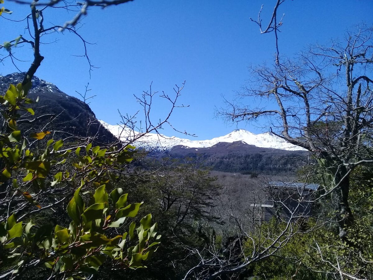 Termas de chillan -带泳池的小木屋