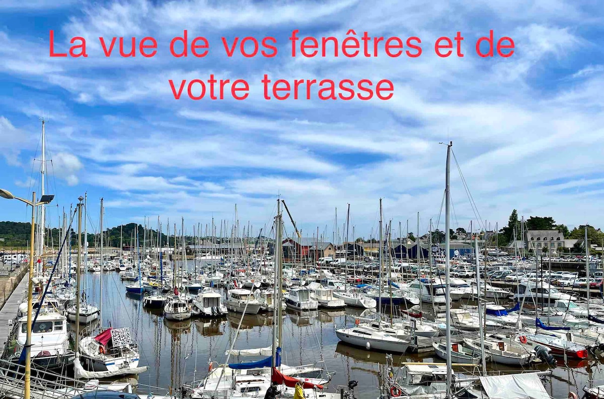 SUPERBE APPARTEMENT 2 Pers SUR LE PORT de PAIMPOL